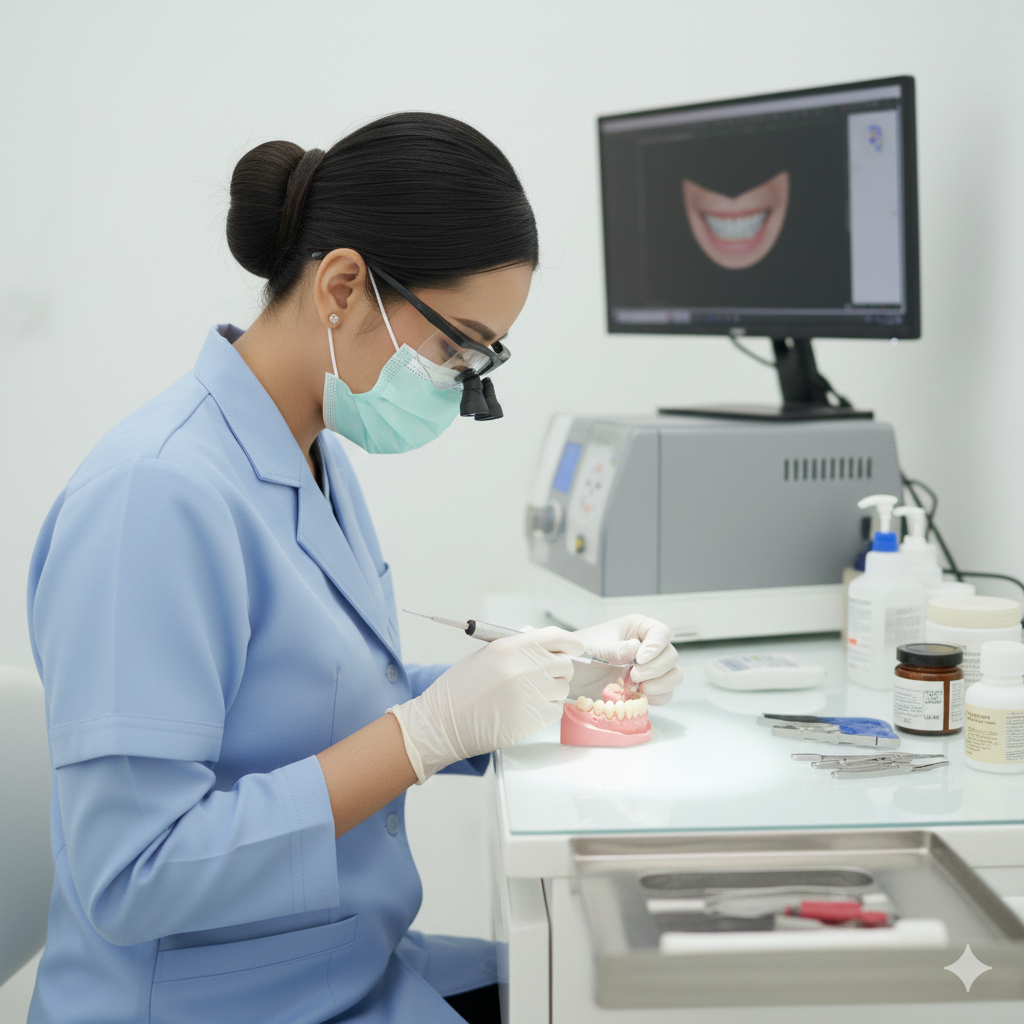 Pemilihan Bahan & Pewarnaan